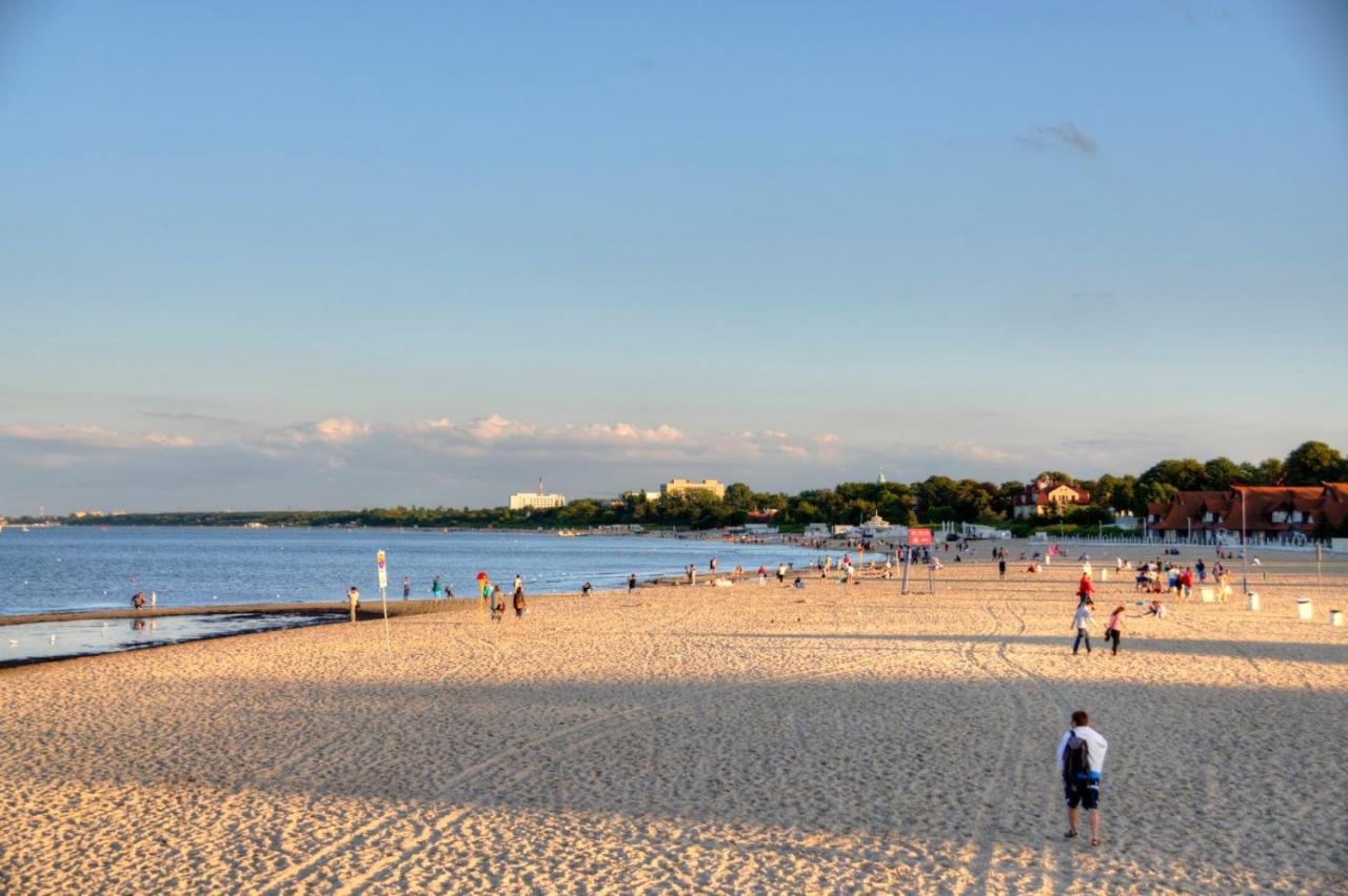 Sopot Pokoje Nadmorskie 3K Exterior foto